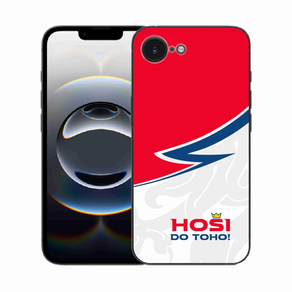 Gelový kryt mmCase na iPhone 16e - hoši do toho