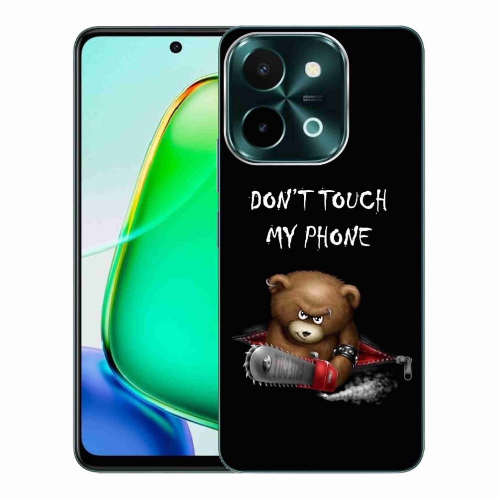 Gelový kryt mmCase na Vivo Y28 - nesahej na telefon