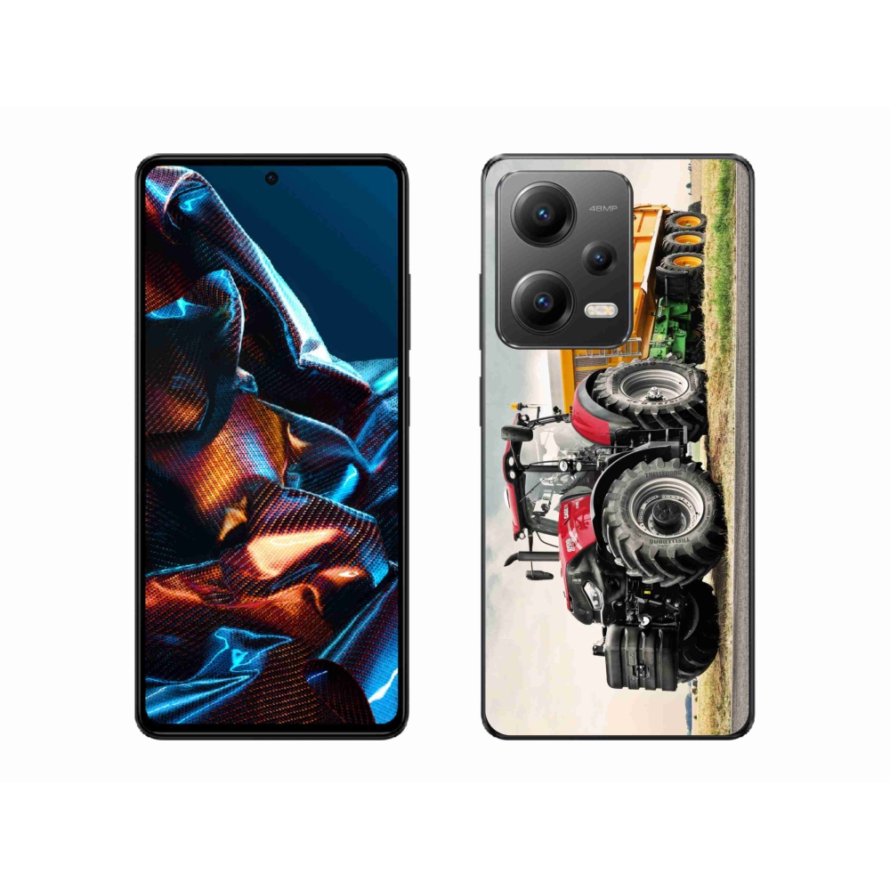 Gelový kryt mmCase na mobil Xiaomi Redmi Note 12 Pro 5G - traktor 3