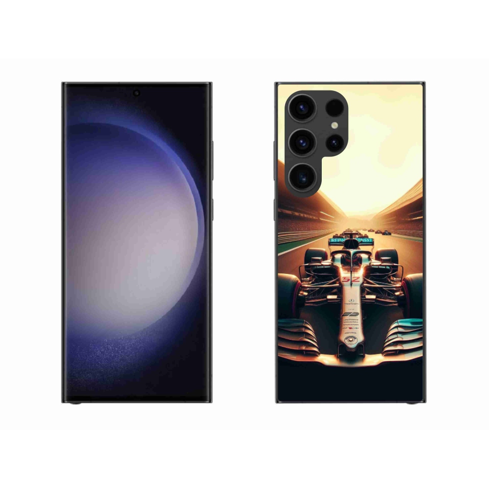 Gelový kryt mmCase na Samsung Galaxy S23 Ultra 5G - formule 1