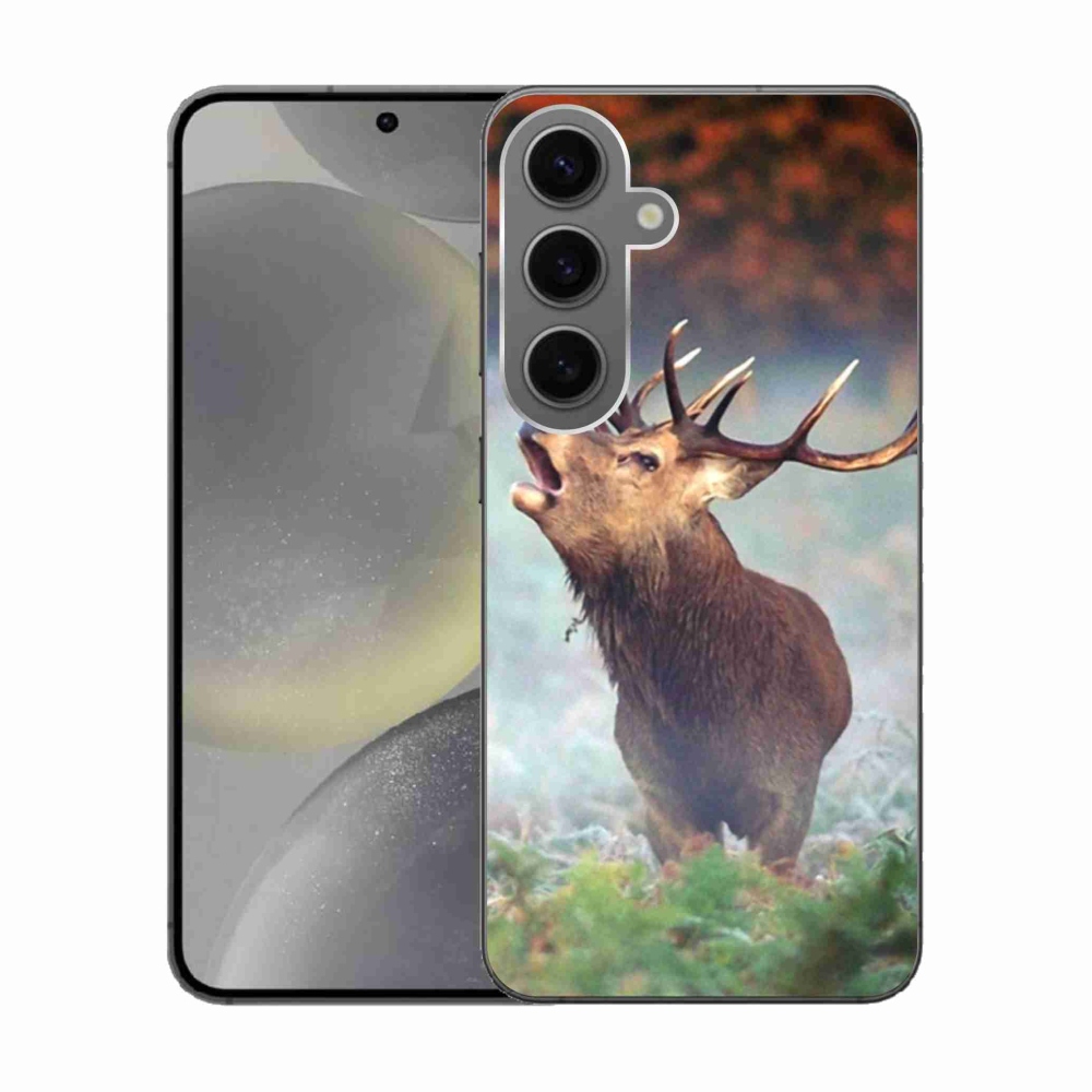 Gelový obal mmCase na Samsung Galaxy S24 - jelen 2