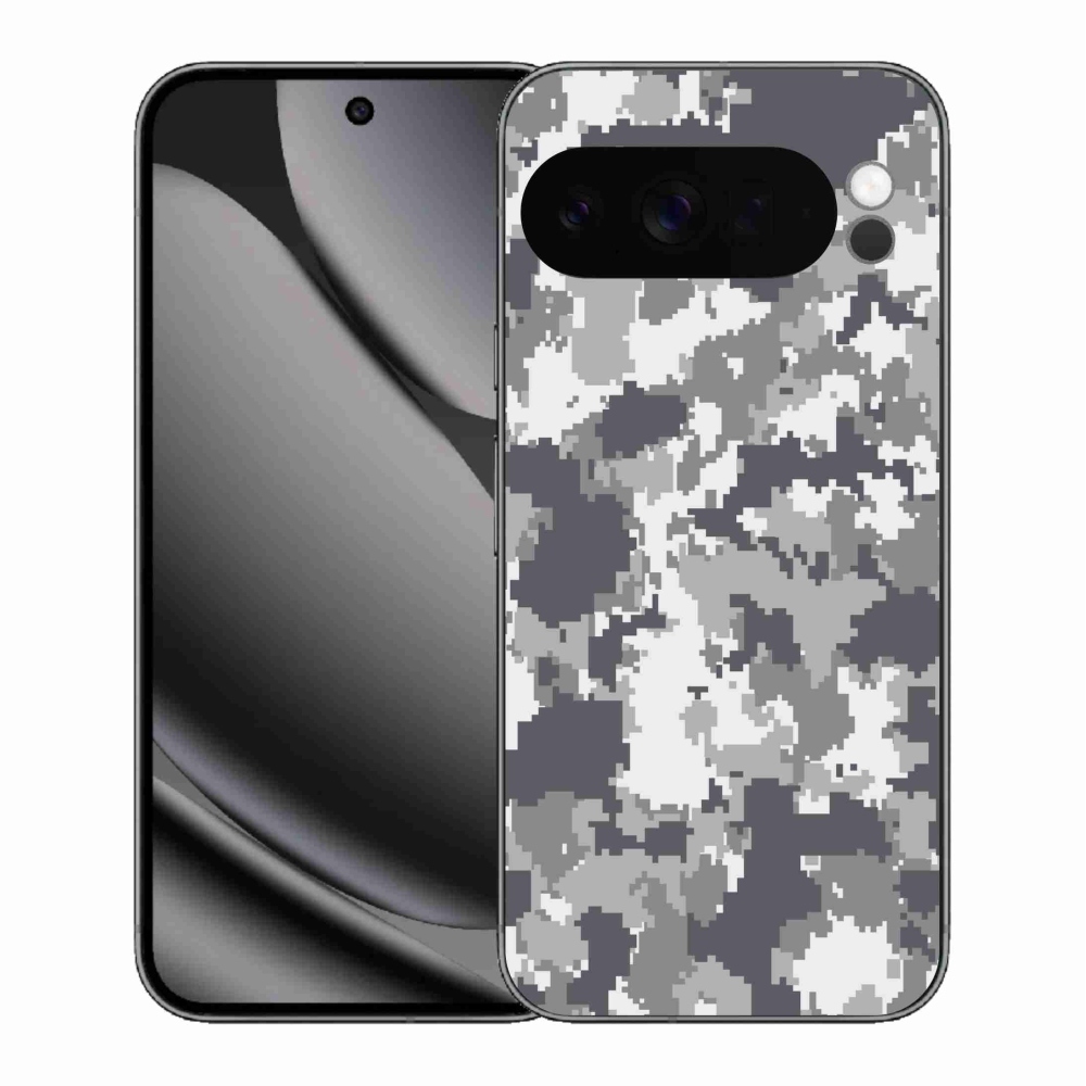 Gelový kryt mmCase na Google Pixel 10 Pro XL - maskáčový vzor 2