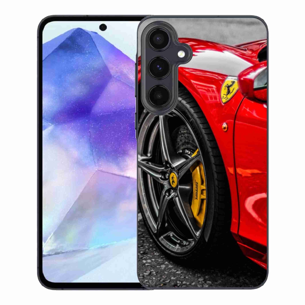 Gelový kryt mmCase na Samsung Galaxy A55 5G - auto 1
