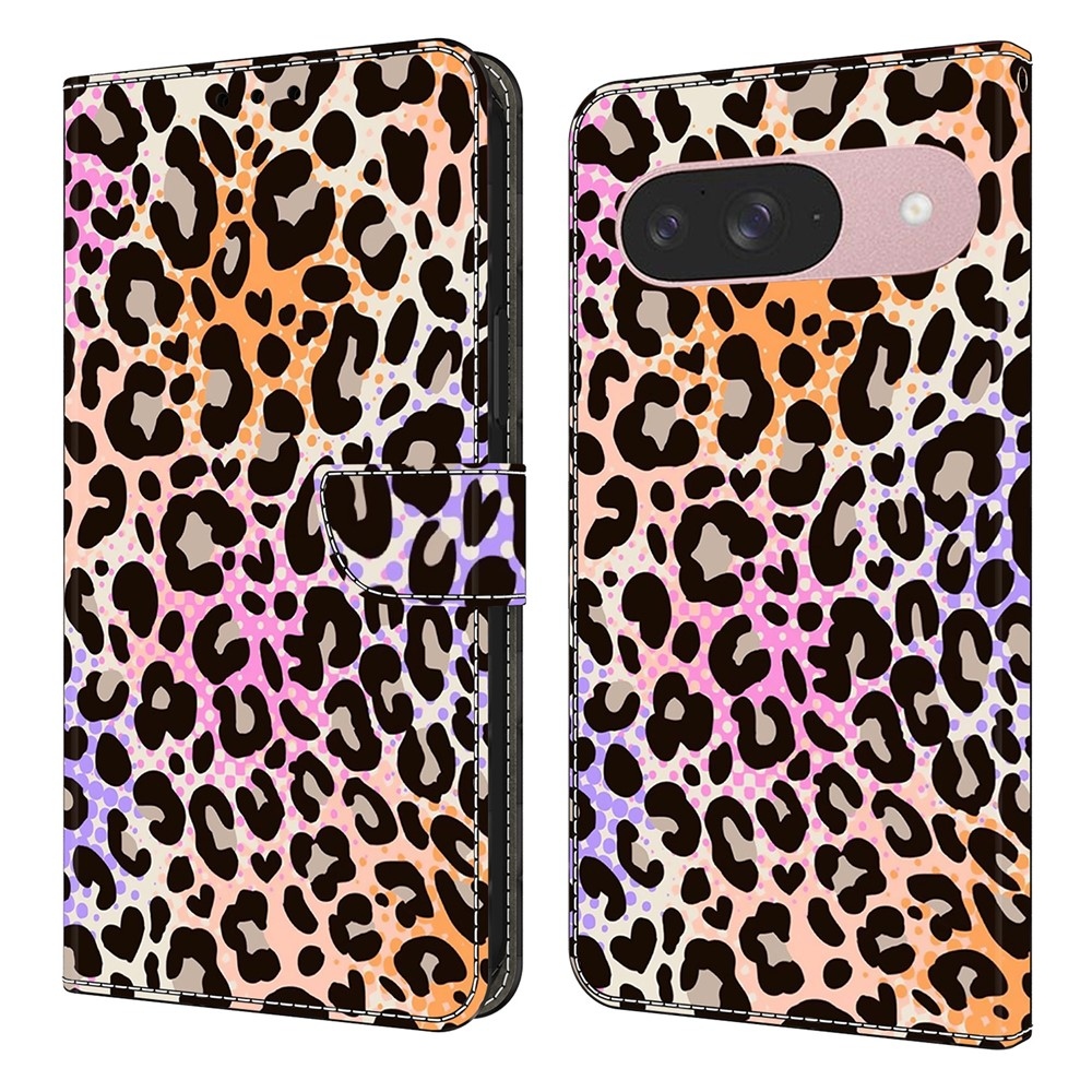 Smooth knížkové pouzdro na Google Pixel 10 Pro/Pixel 10 - leopardí vzor