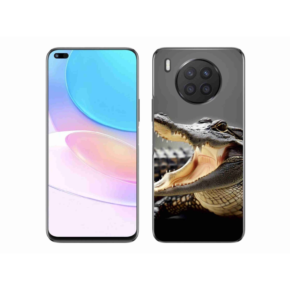 Gelový kryt mmCase na Honor 50 Lite - krokodýl
