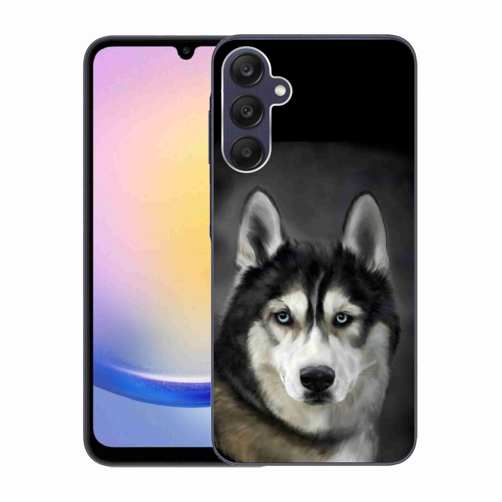 Gelový obal mmCase na Samsung Galaxy A25 5G - husky