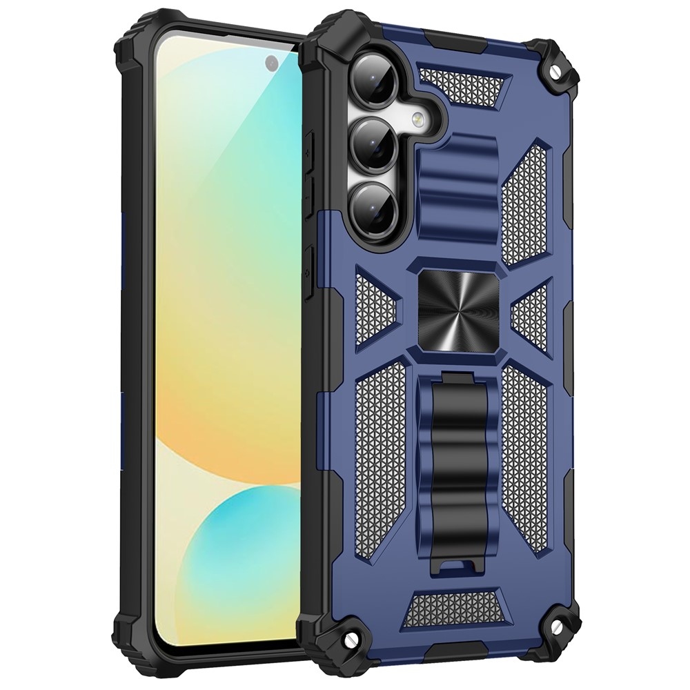 Shock odolný hybridní kryt na Samsung Galaxy A17 5G/A26 5G - modrý
