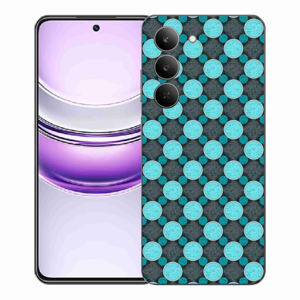 Gelový kryt mmCase na Realme 14x 5G - abstraktní motiv 14