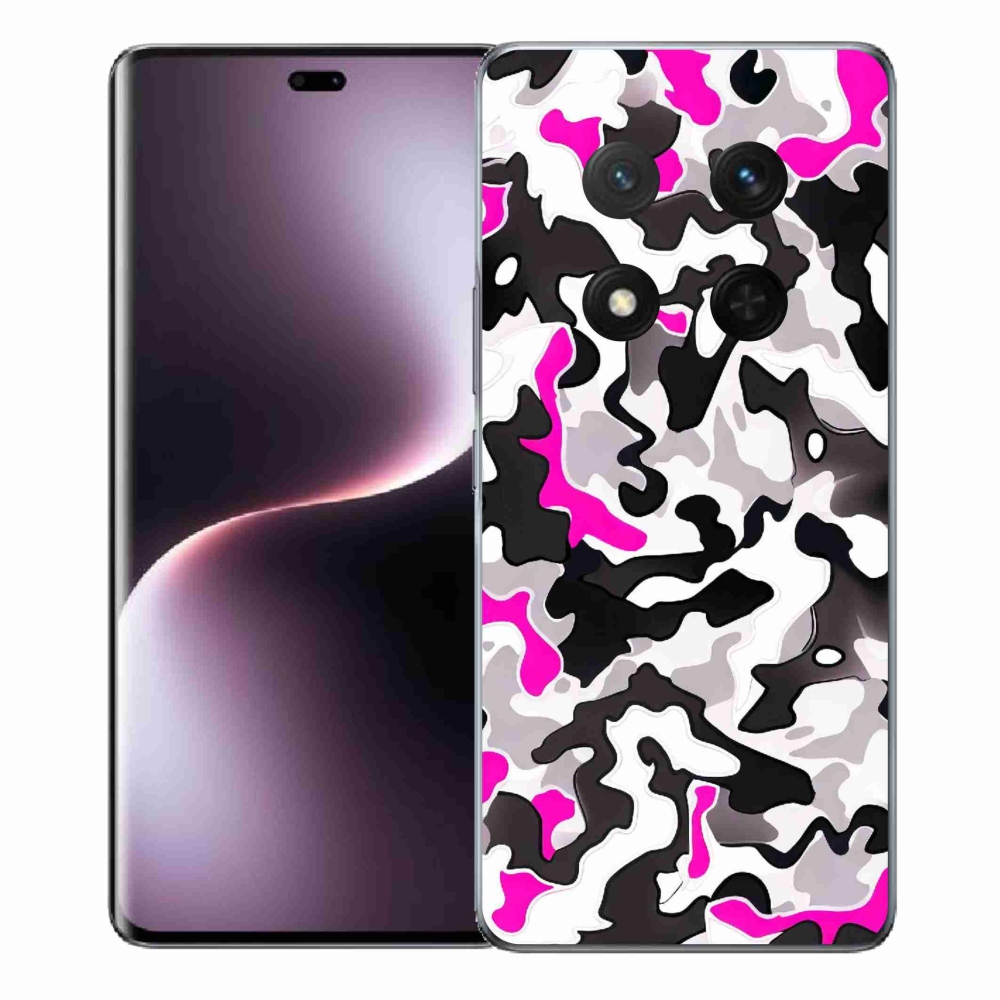 Gelový kryt mmCase na Honor Magic 7 Lite 5G - maskáčový vzor 5