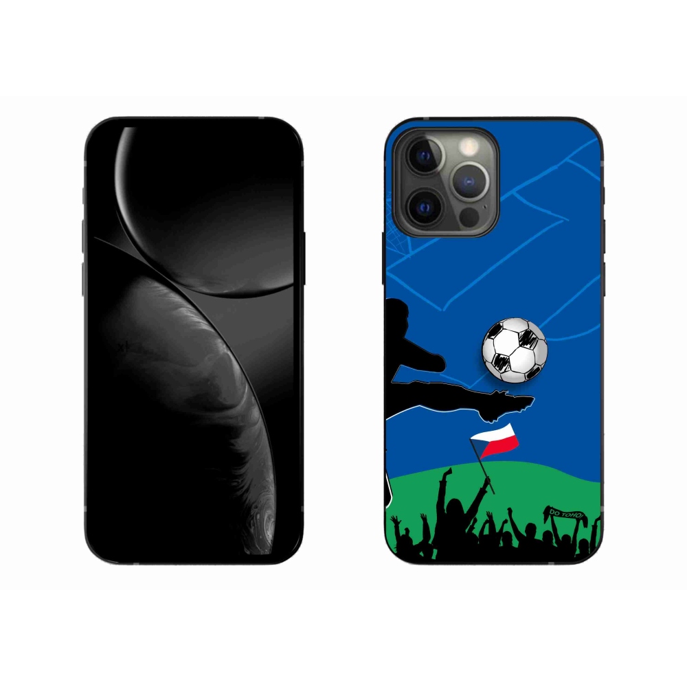 Gelový kryt mmCase na iPhone 13 Pro Max 6.7 - fanoušci fotbalu