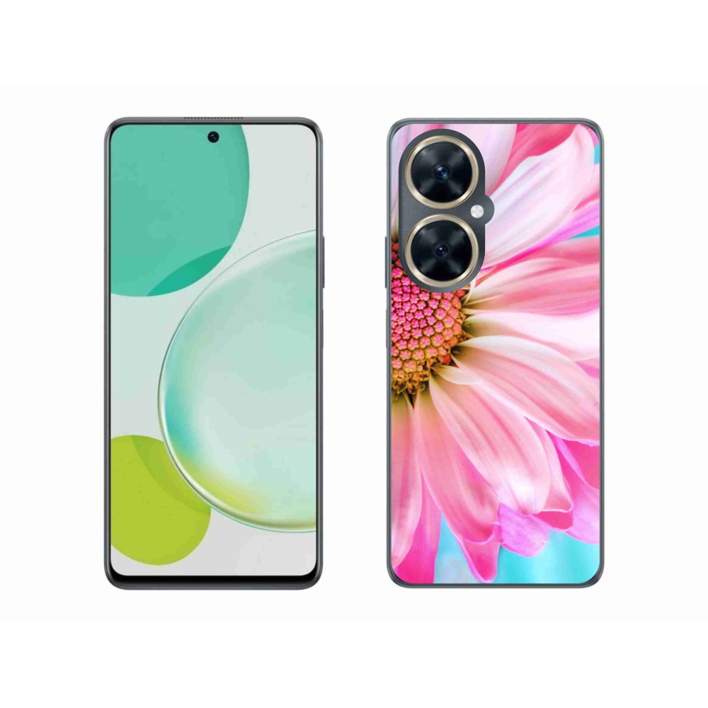 Gelový kryt mmCase na Huawei Nova 11i - růžová květina