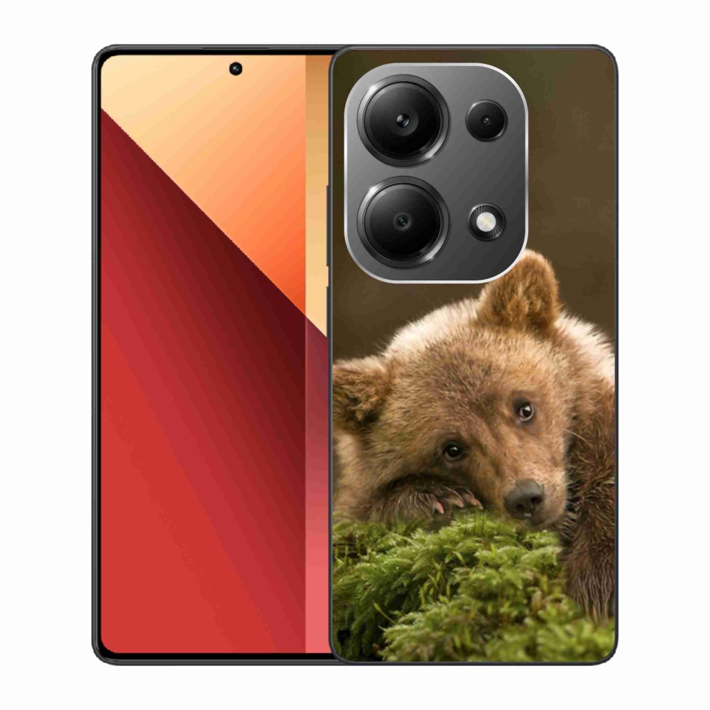 Gelový kryt mmCase na Xiaomi Redmi Note 13 Pro 4G/Poco M6 Pro - medvěd
