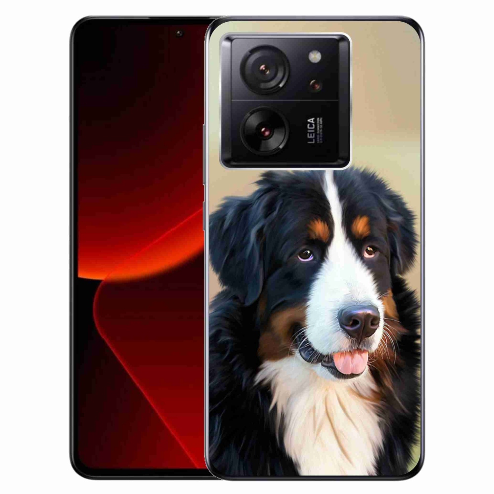 Gelový obal mmCase na Xiaomi 13T/13T Pro - bernský salašnický pes