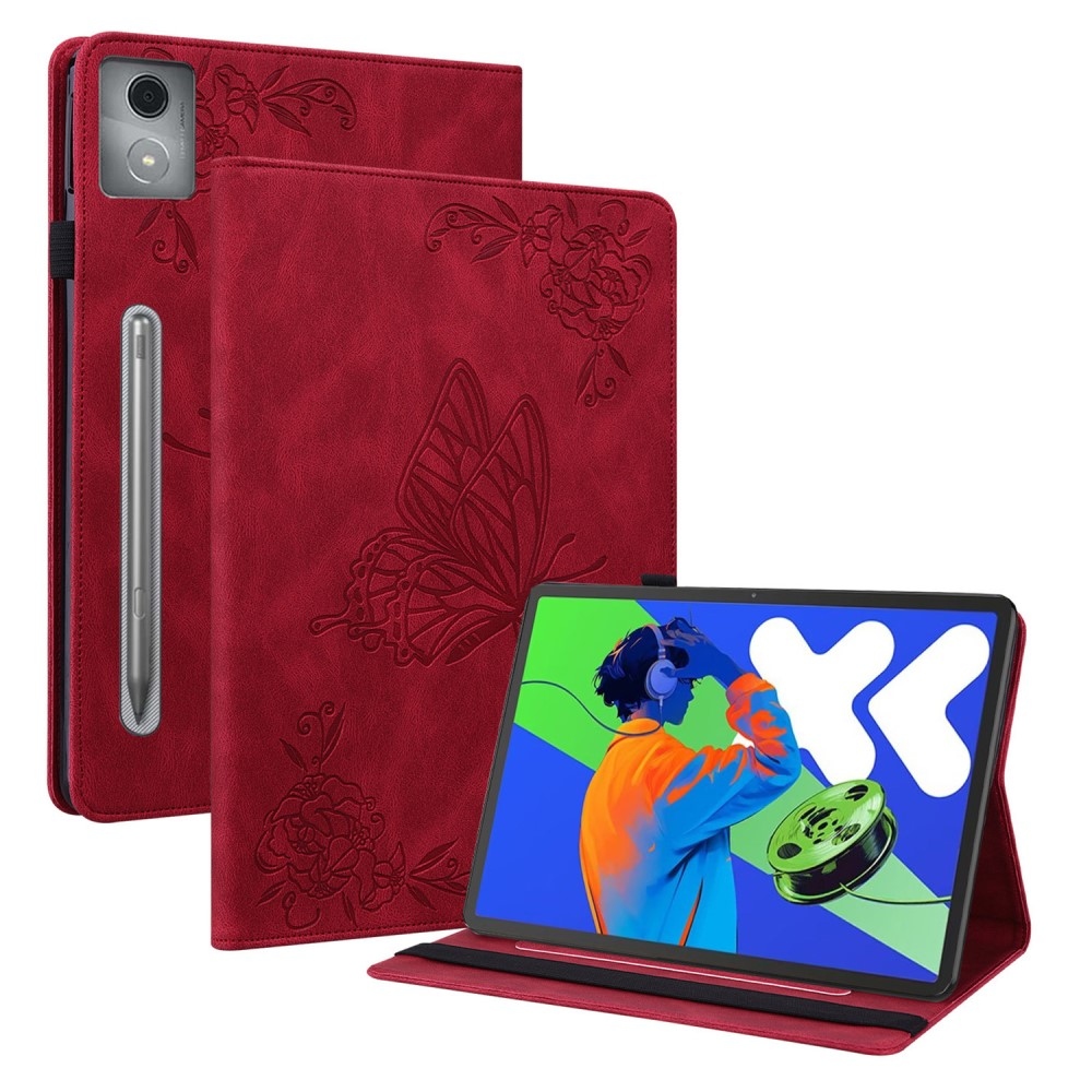 Butterfly zavírací pouzdro na tablet Lenovo Idea Tab Pro 12.7 - červené
