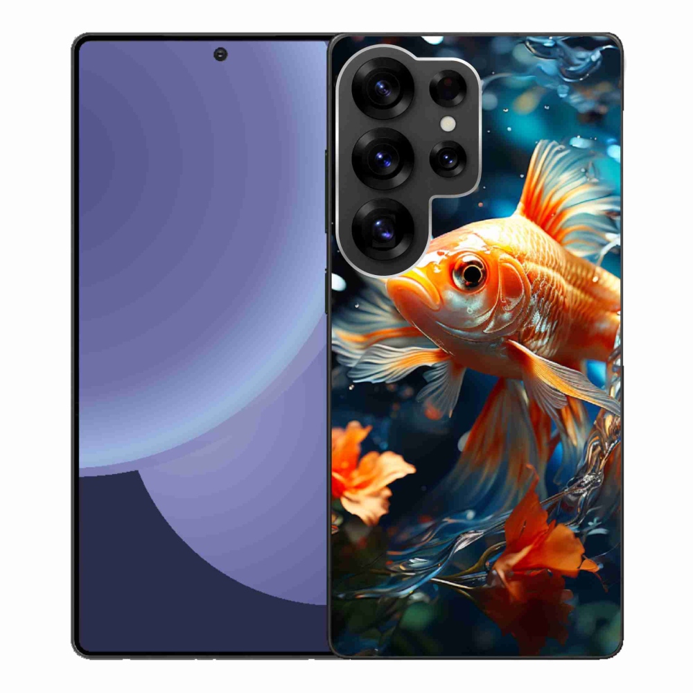Gelový kryt mmCase na Samsung Galaxy S25 Ultra - rybka