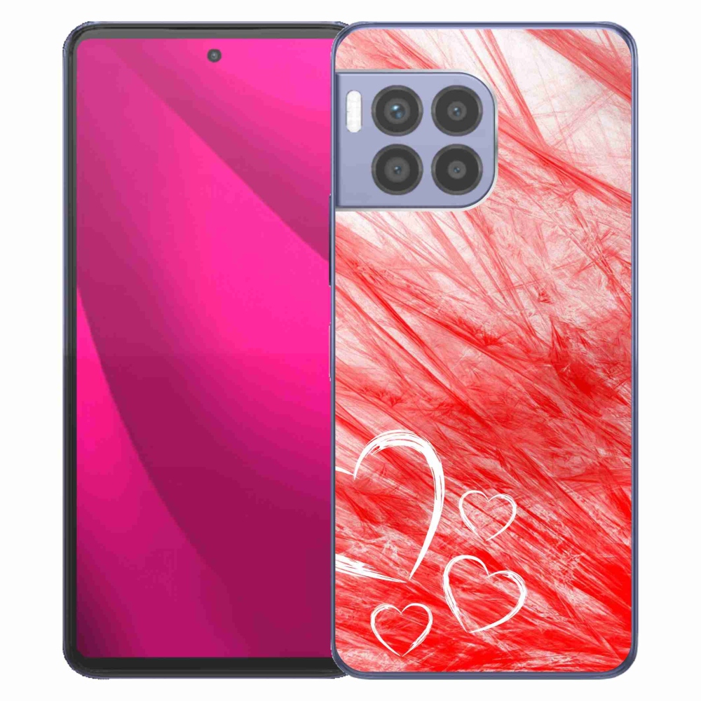 Gelový kryt mmCase na T-Mobile T Phone 2 Pro - heart