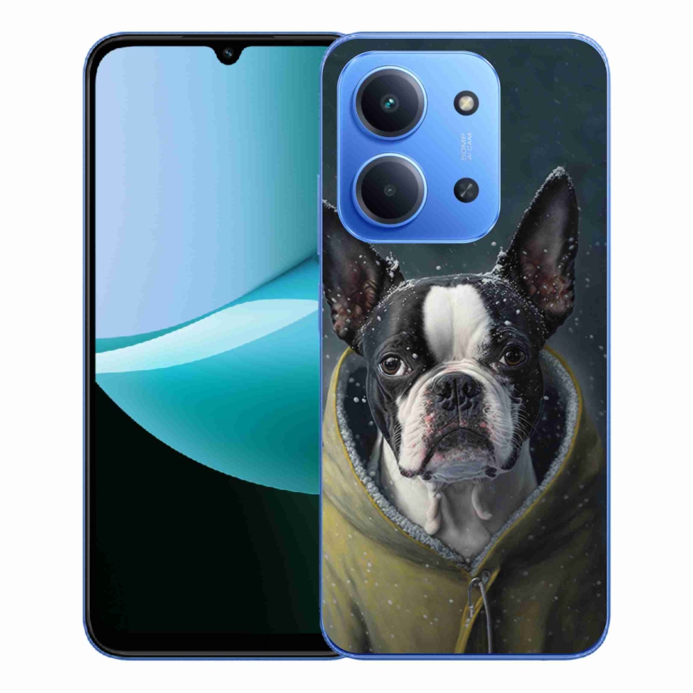 Gelový kryt mmCase na Xiaomi Redmi 15C 4G/5G (173mm) - buldoček
