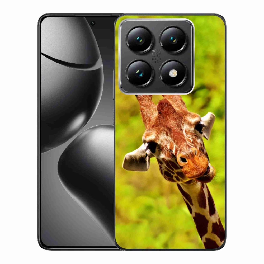 Gelový kryt mmCase na Xiaomi 14T Pro - žirafa