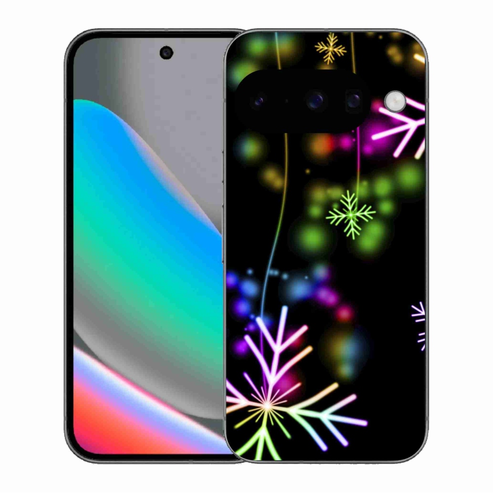 Gelový kryt mmCase na Google Pixel 10 - barevné vločky