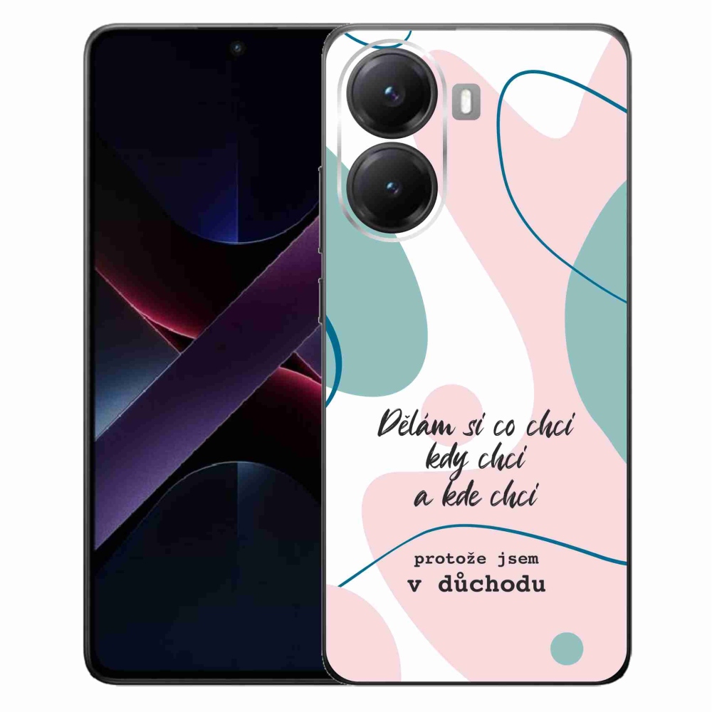 Gelový kryt mmCase na Xiaomi Poco X7 Pro 5G - vtipný text 10 bílé pozadí
