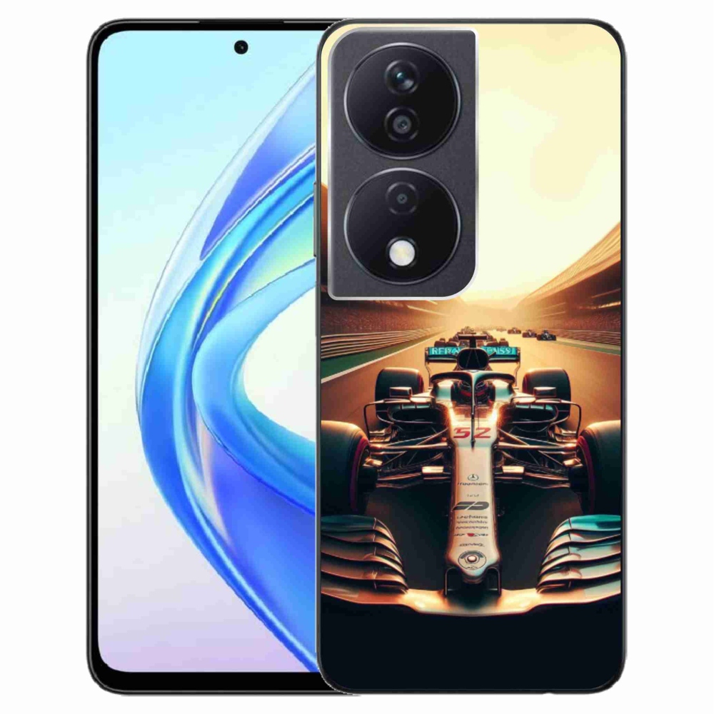 Gelový kryt mmCase na Honor X7b/Honor 90 Smart - formule 1
