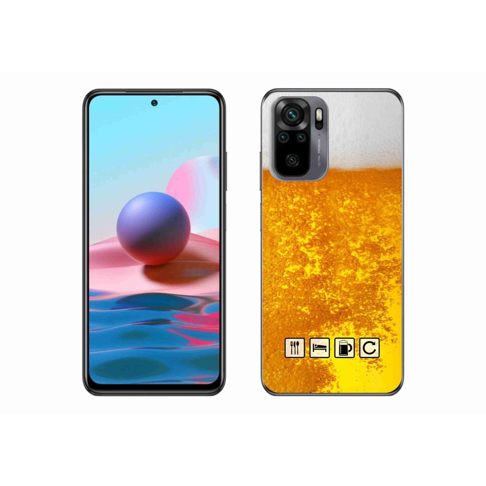 Gelový kryt mmCase na Xiaomi Poco M5s - pivní motiv 3