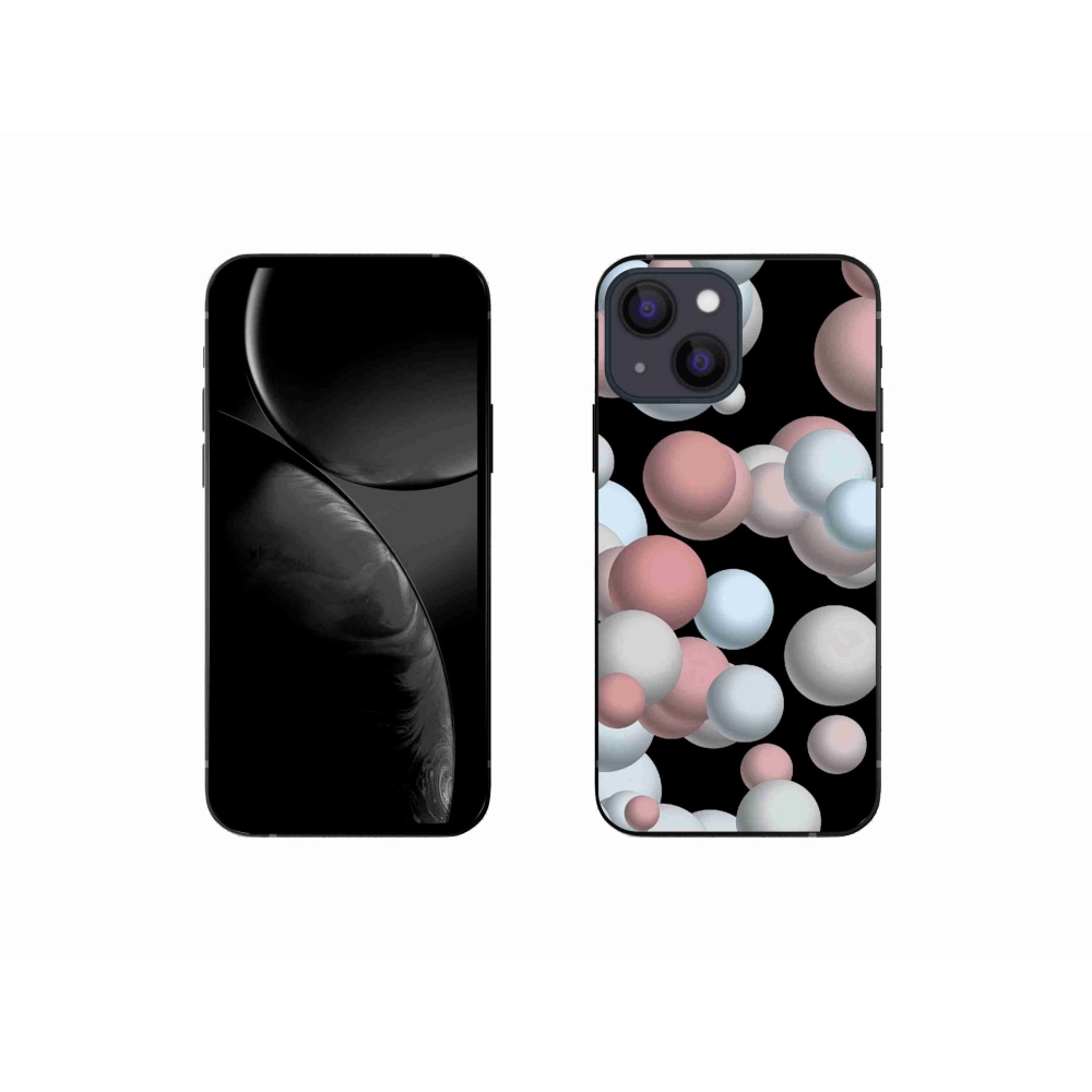 Gelový kryt mmCase na iPhone 13 mini - abstraktní motiv 27