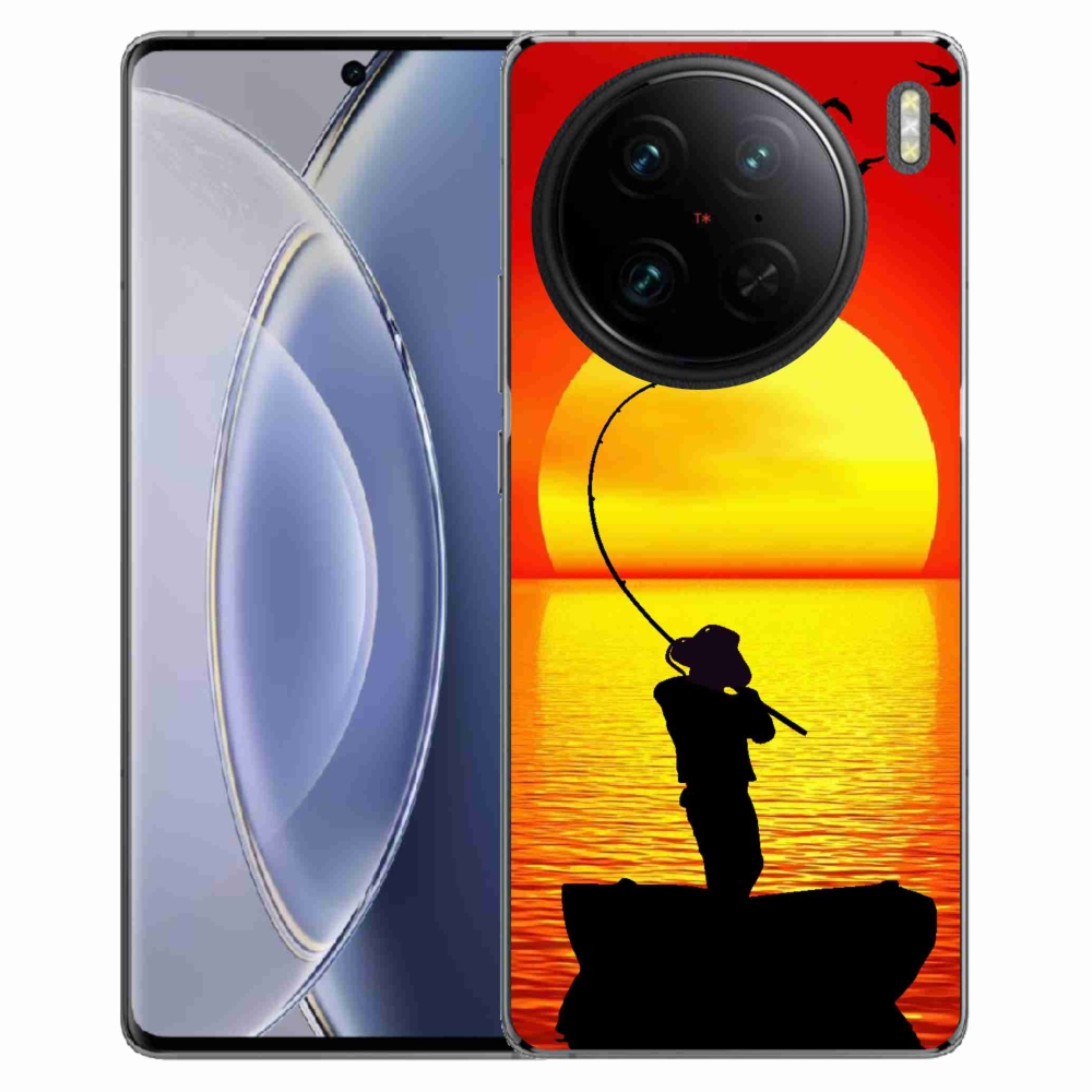 Gelový kryt mmCase na Vivo X90 Pro - rybaření