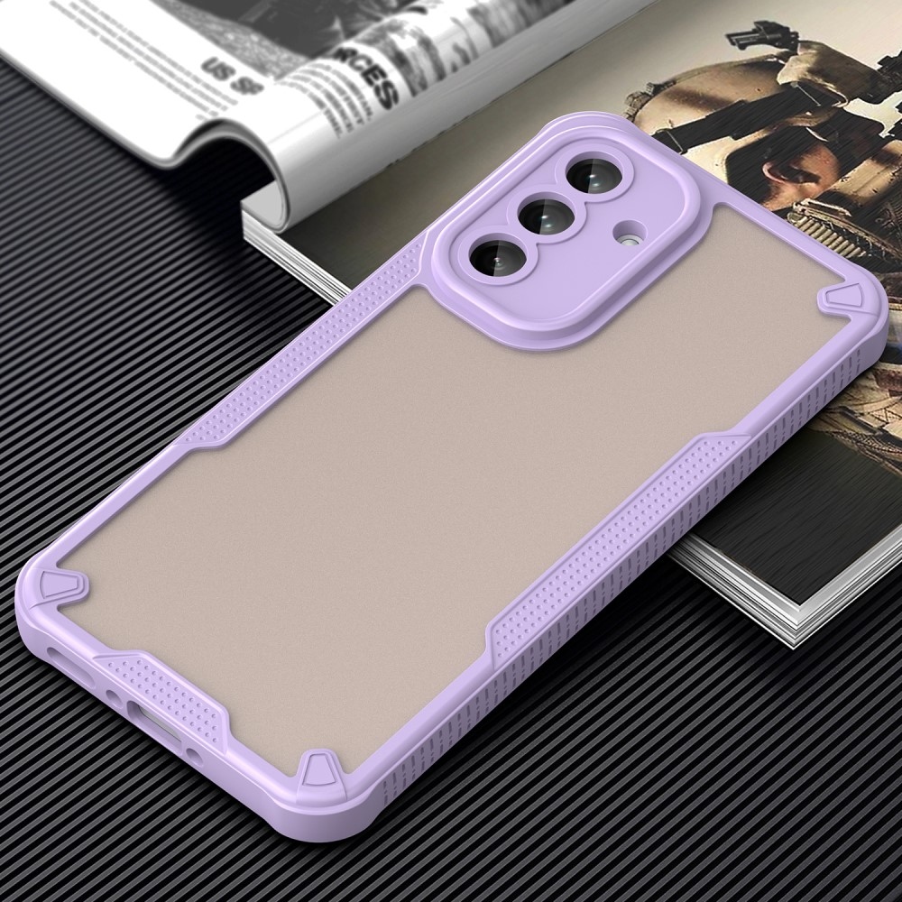 Frosted odolný kryt na Samsung Galaxy A56 5G - fialový
