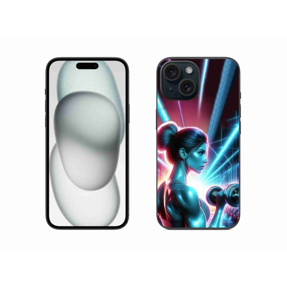 Gelový kryt mmCase na iPhone 15 - posilování