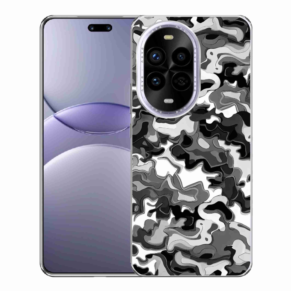 Gelový kryt mmCase na Huawei Nova 13 Pro 5G - maskáčový vzor 3