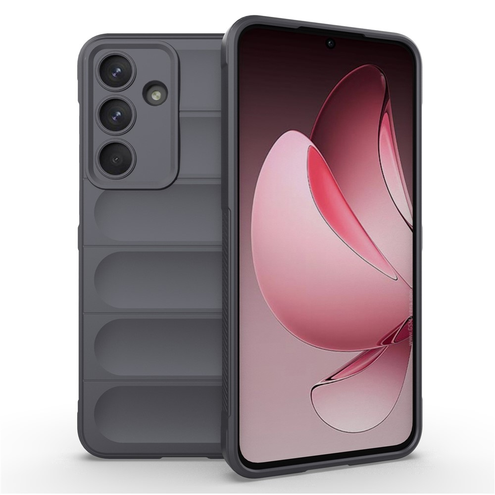 Rugg odolný gelový obal na Samsung Galaxy S25 FE - tmavěšedý