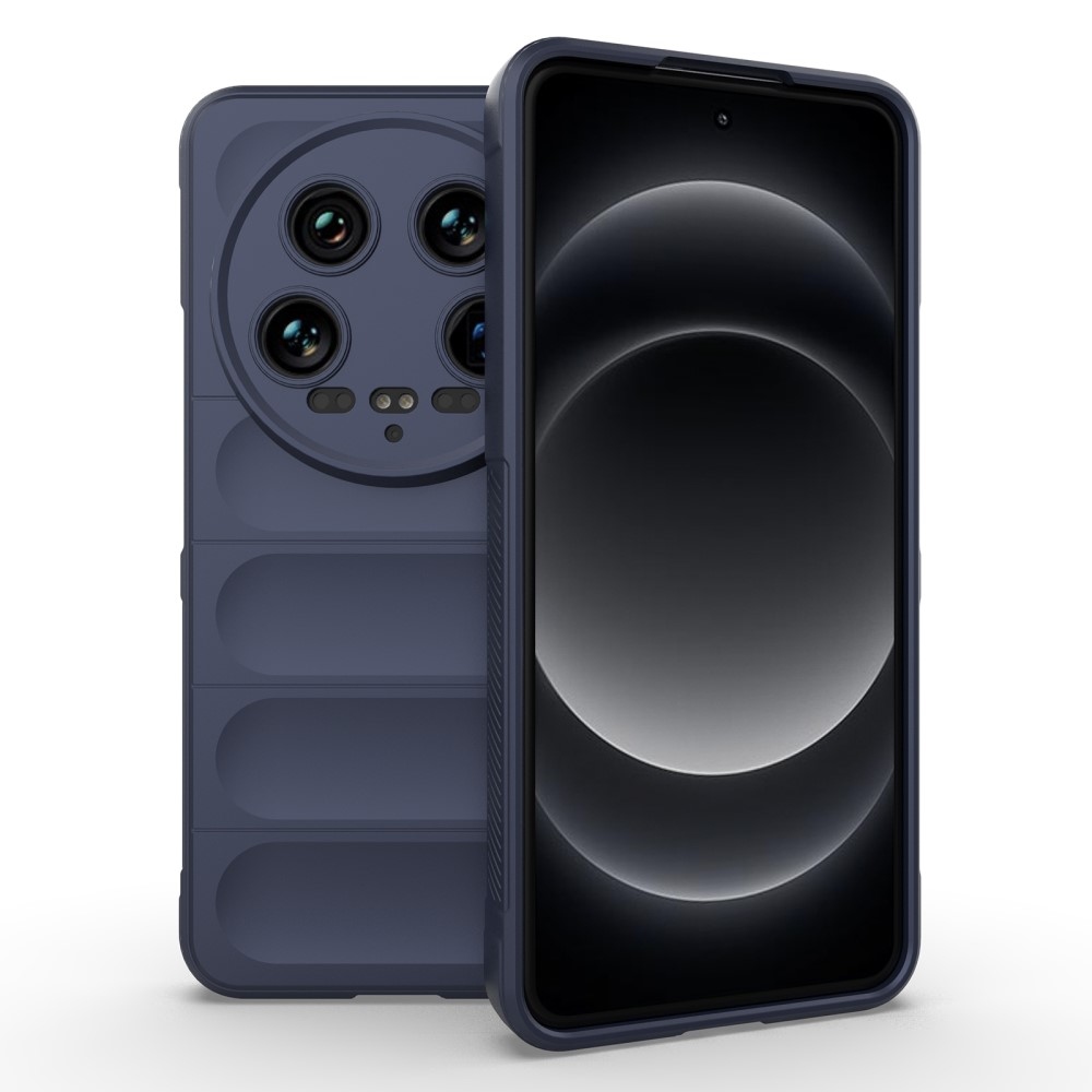 Rugg odolný gelový obal na Xiaomi 14 Ultra - tmavěmodrý