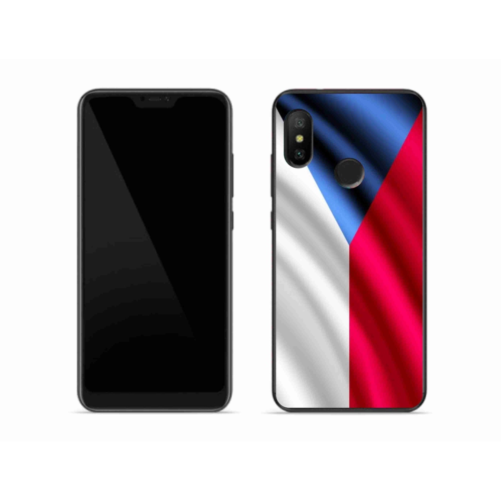 Gelový kryt mmCase na mobil Xiaomi Mi A2 Lite - česká vlajka