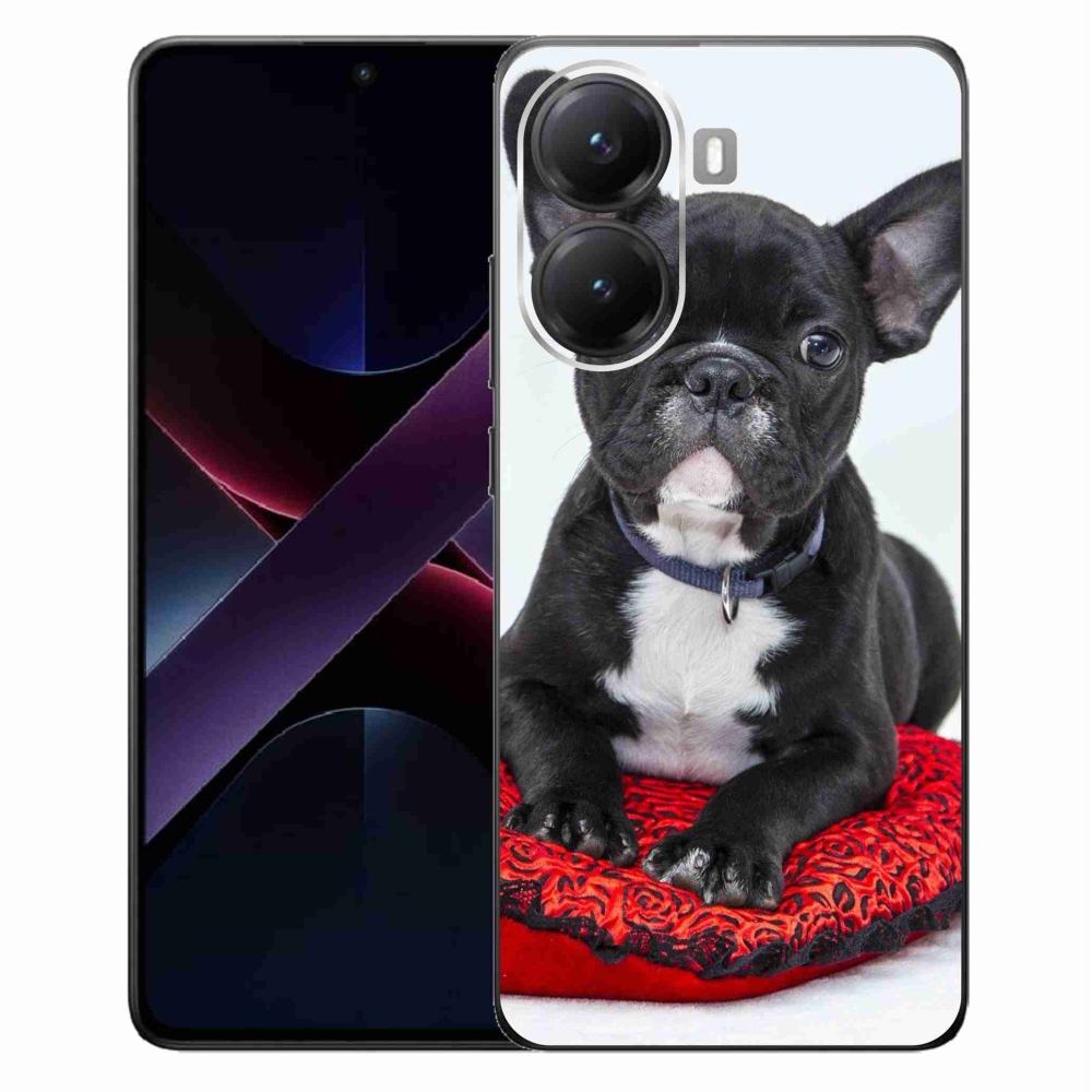 Gelový kryt mmCase na Xiaomi Poco X7 Pro 5G - buldok