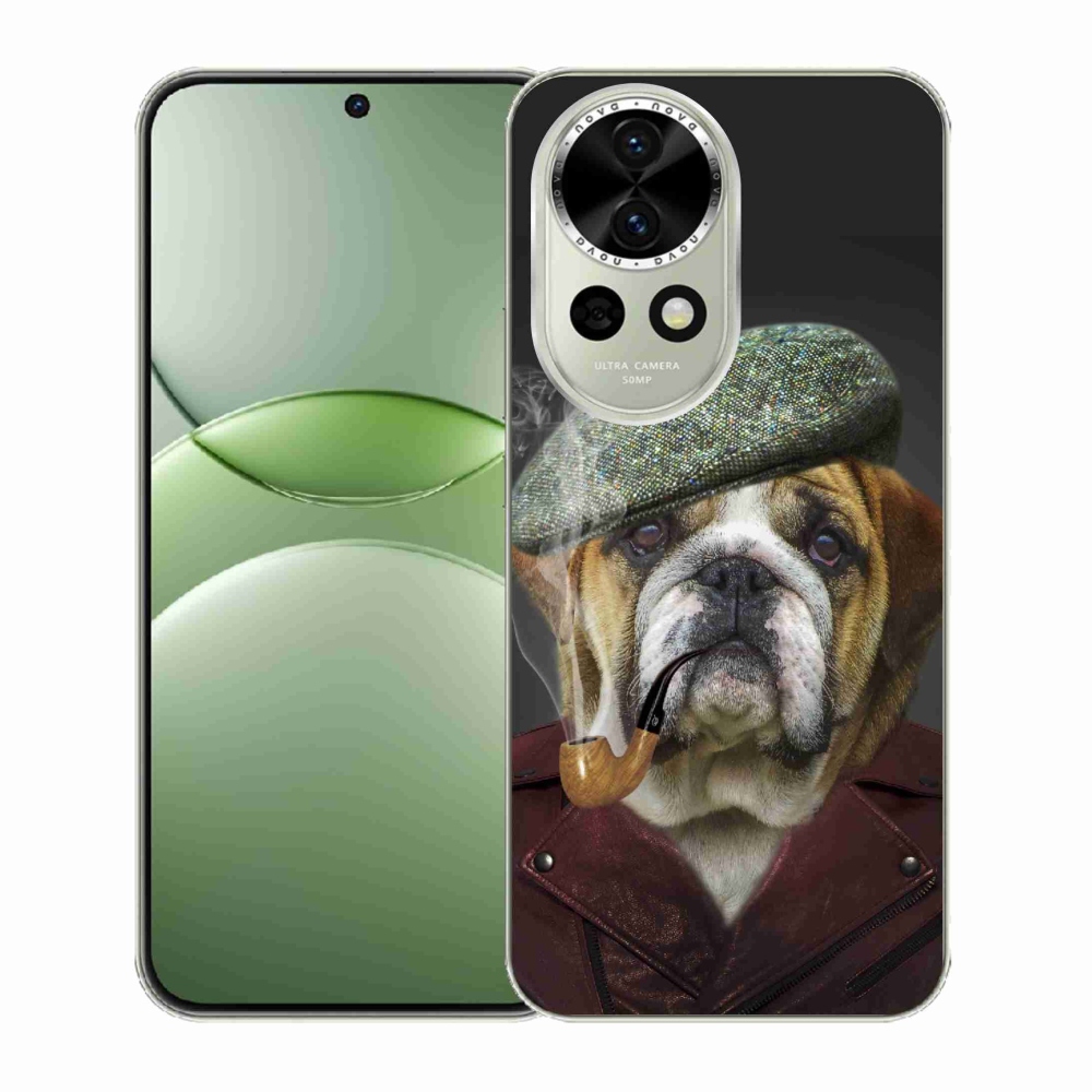 Gelový kryt mmCase na Huawei Nova 13 5G - pes s fajfkou