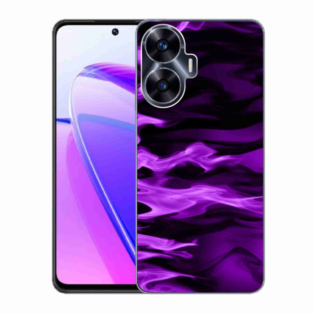 Gelový kryt mmCase na Realme C55 - abstraktní vzor 9