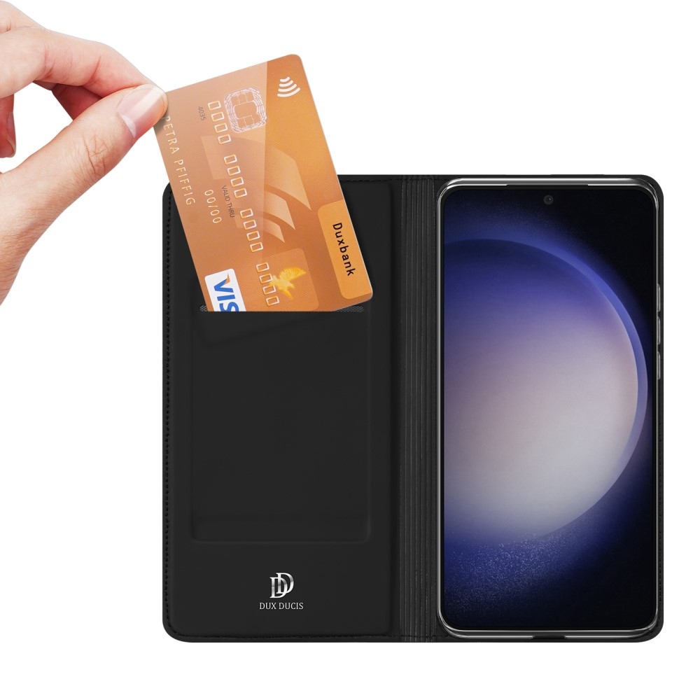 DUX knížkové pouzdro na Samsung Galaxy S24 - černé