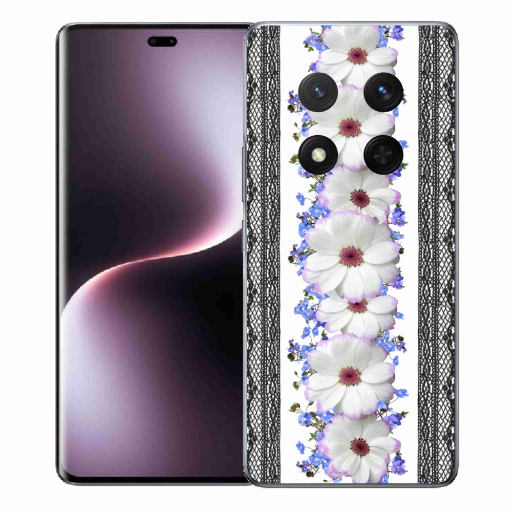 Gelový kryt mmCase na Honor Magic 7 Lite 5G - květiny 8
