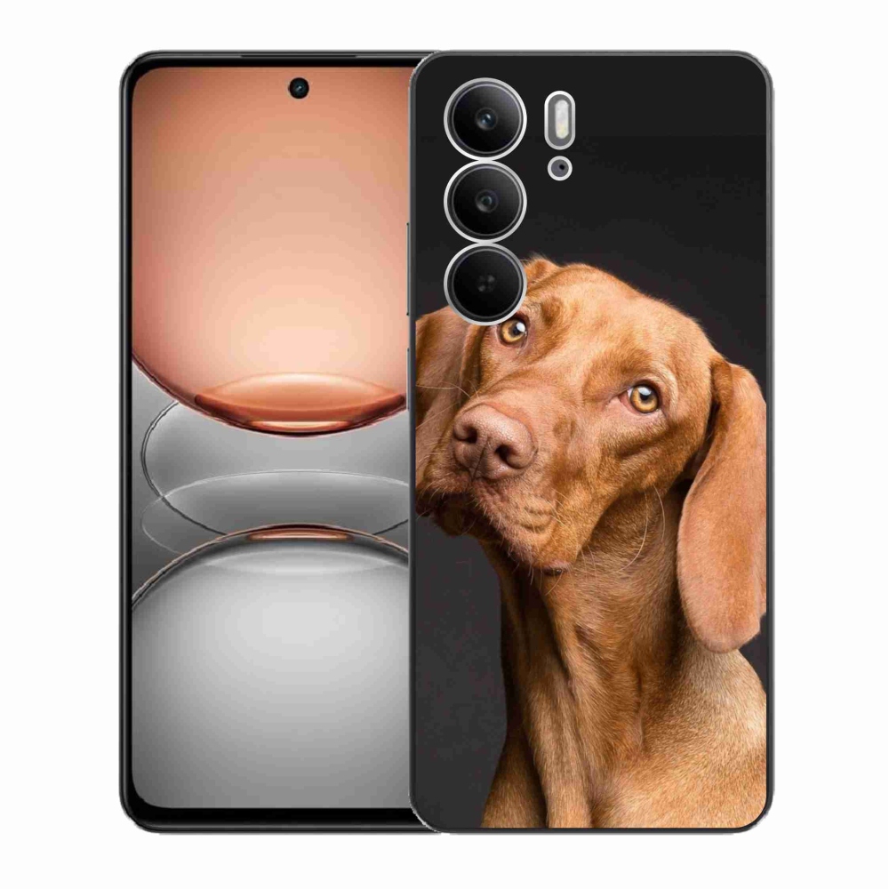 Gelový kryt mmCase na Realme C75 - maďarský ohař