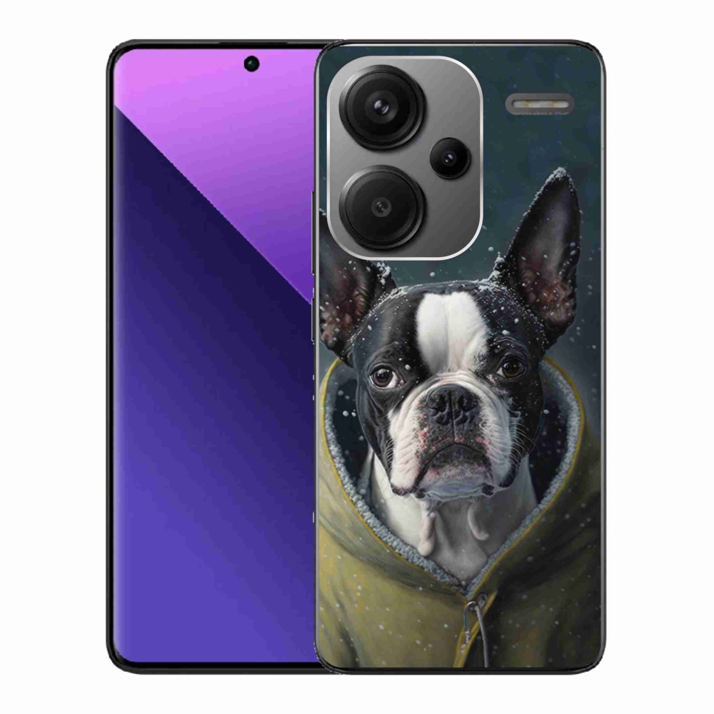 Gelový kryt mmCase na Xiaomi Redmi Note 13 Pro+ 5G - buldoček