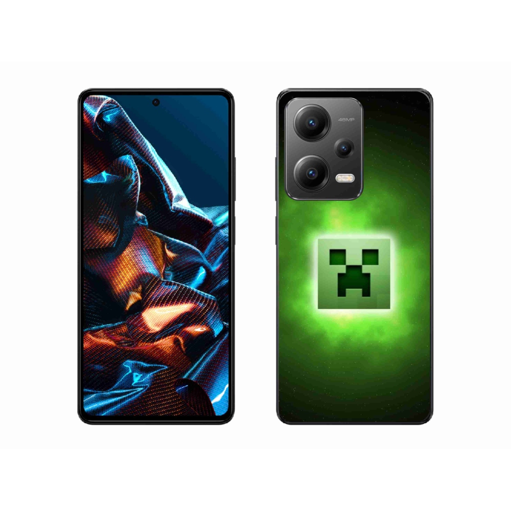Gelový kryt mmCase na Xiaomi Redmi Note 12 Pro 5G - minecraft