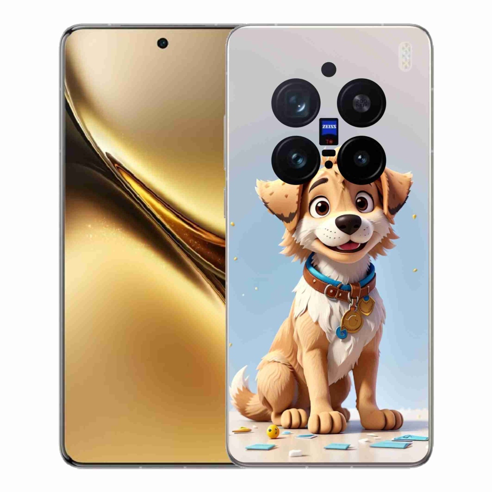 Gelový kryt mmCase na Vivo X200 Pro 5G - kreslené štěně
