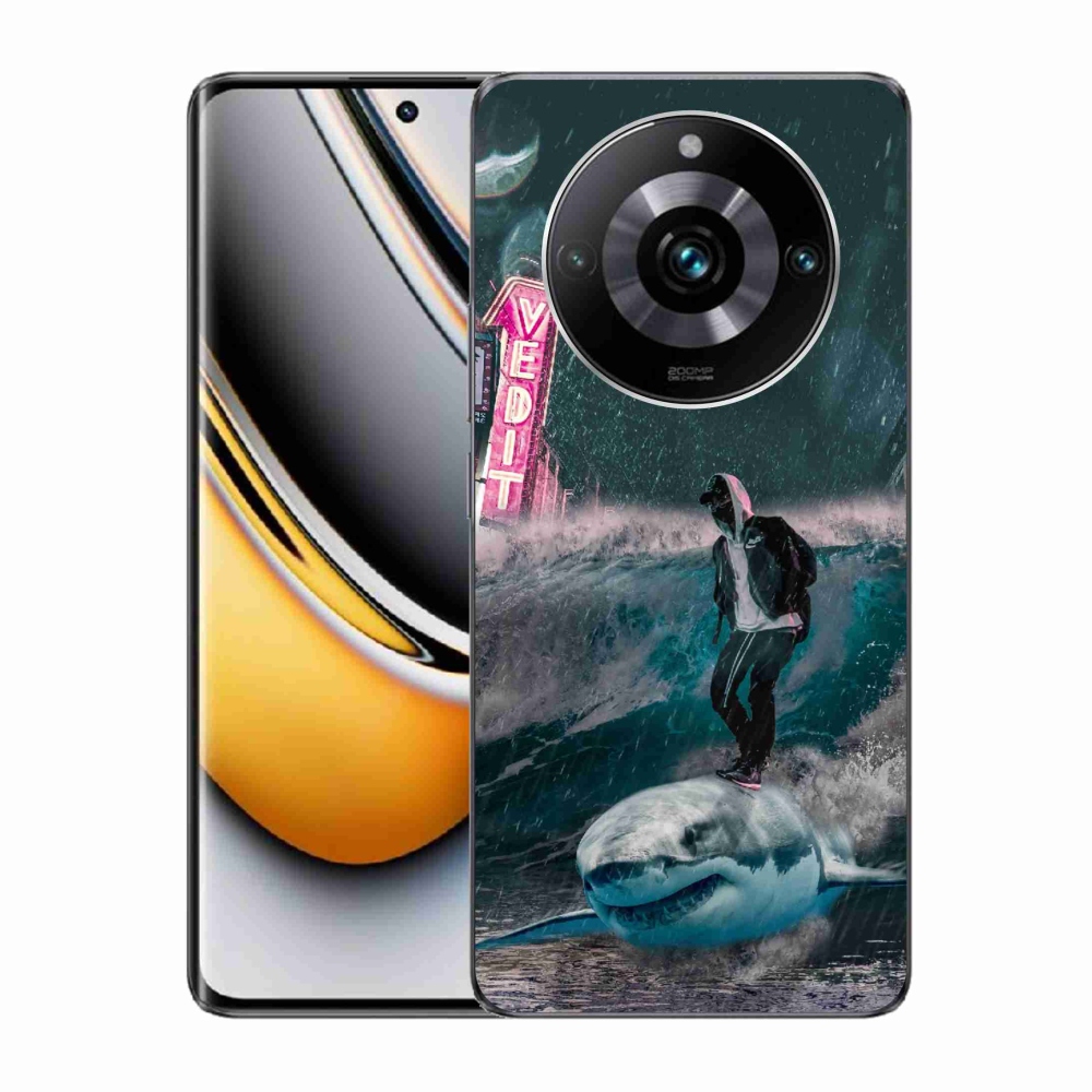 Gelový kryt mmCase na Realme 11 Pro/11 Pro+ - žralok