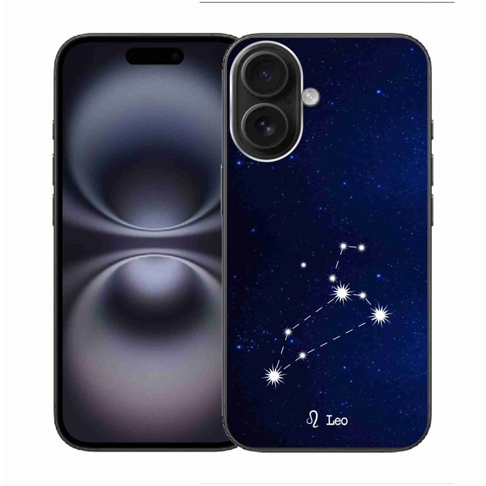 Gelový kryt mmCase na iPhone 16 - souhvězdí Lva