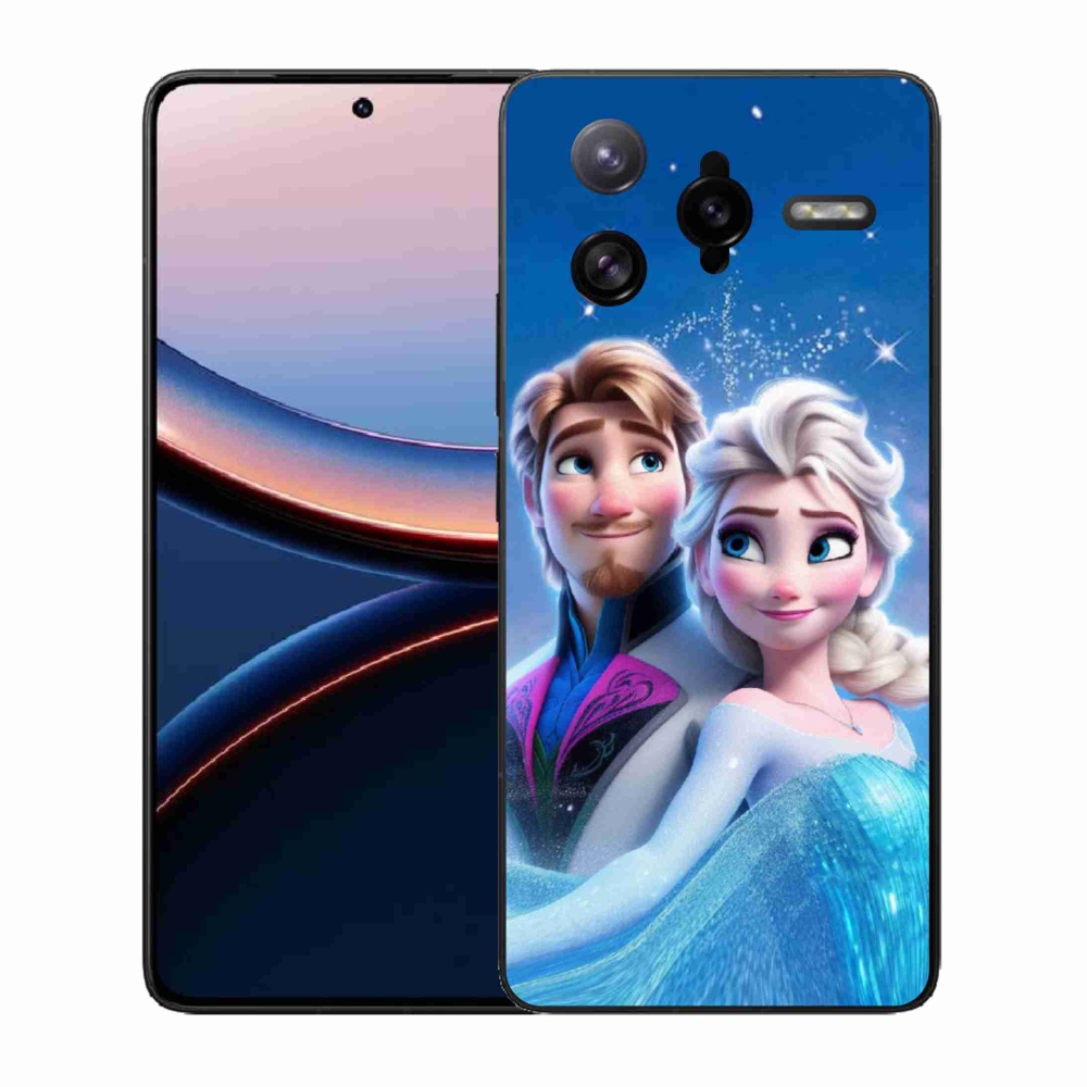Gelový kryt mmCase na Xiaomi Poco F7 Ultra - ledové království 1