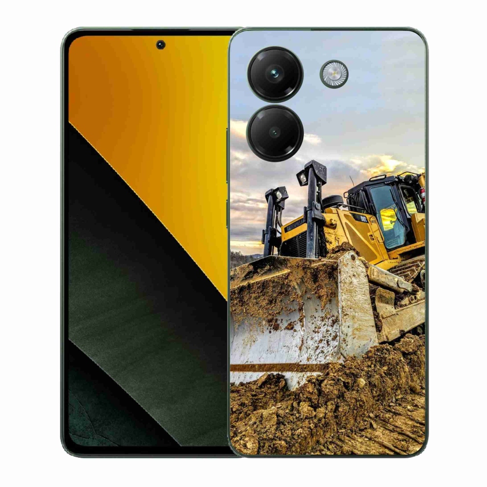 Gelový kryt mmCase na Xiaomi Poco M7 Pro 5G - bagr