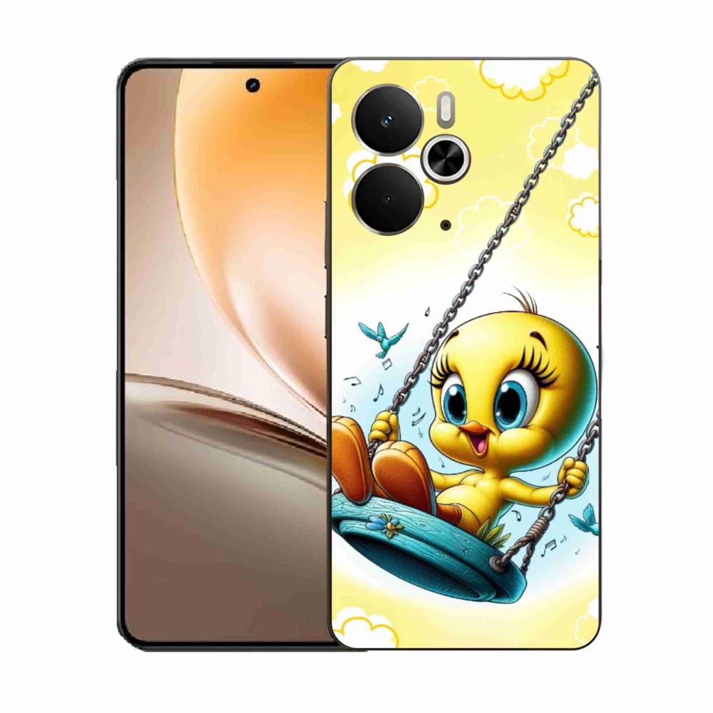 Gelový kryt mmCase na Realme 14 5G - tweety