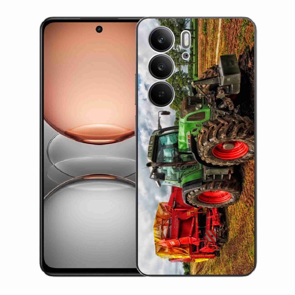 Gelový kryt mmCase na Realme C75 - traktor 4