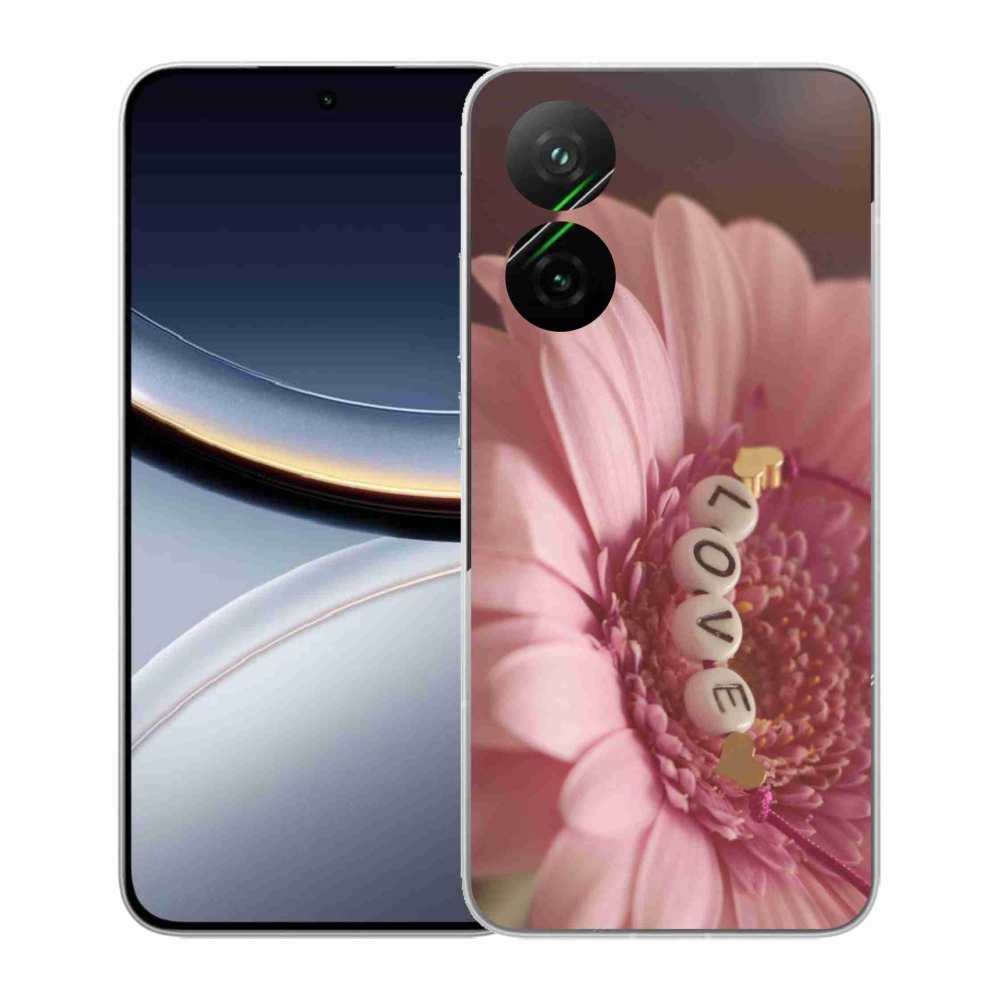 Gelový kryt mmCase na Xiaomi Poco F7 5G - přívěsek love